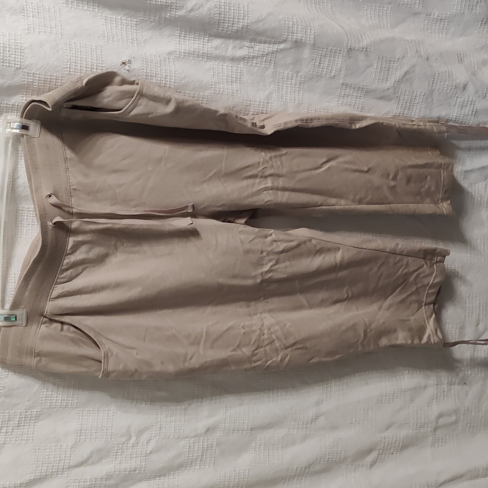 Bobbie Brooks cropped knit track capri pants 3X